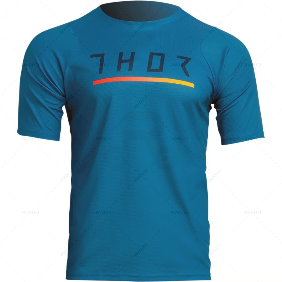 Mountain Biking New Jersey - Enduro MTB Cycling Sleeve Jersey, Downhill