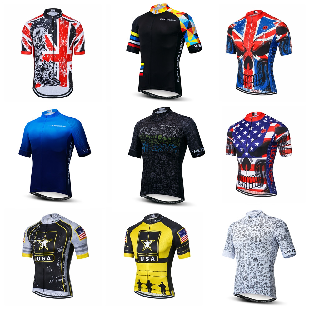 Mountain Biking In The Uk - cycling jersey Men's Bike jerseys Short