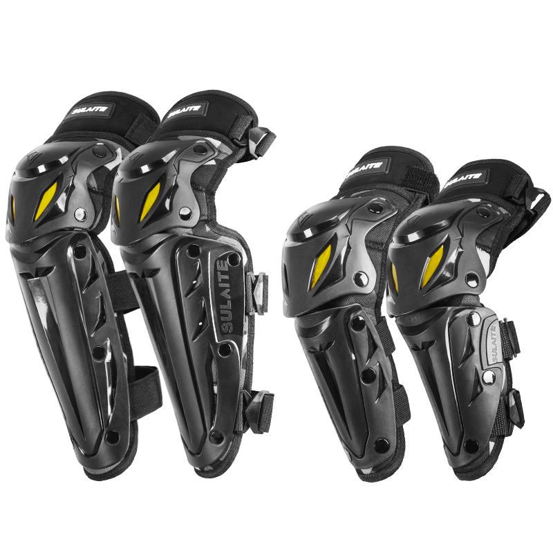 Mountain Biking Knee And Elbow Pads - Motocross Knee Pads Moto Protection Riding