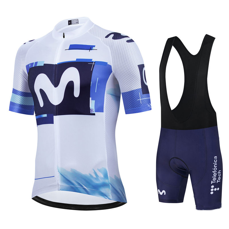Mountain Biking Underwear - Movistar Pro Team Summer Cycling Jersey
