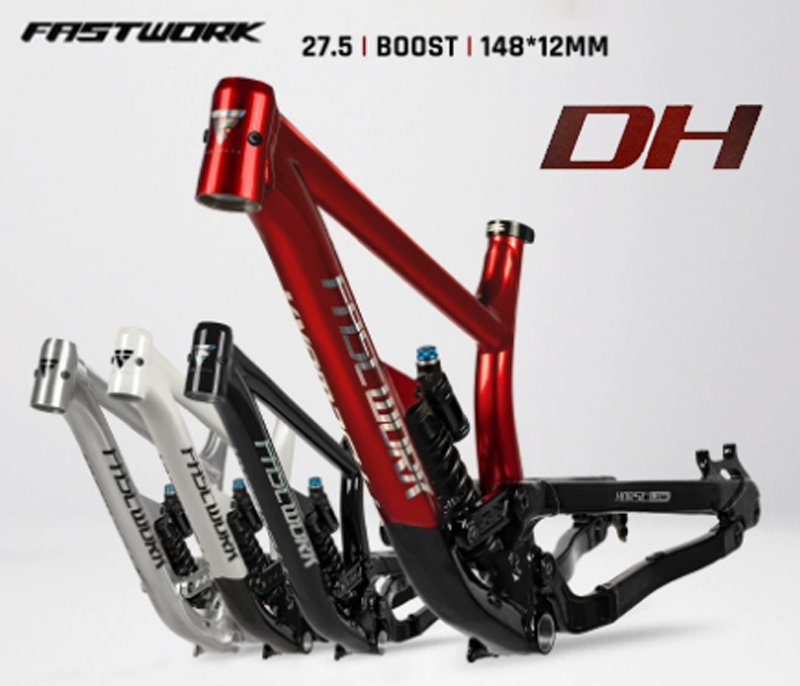 Mountain Biking In The Uk - Full Suspension Frame DH Aluminum Bike