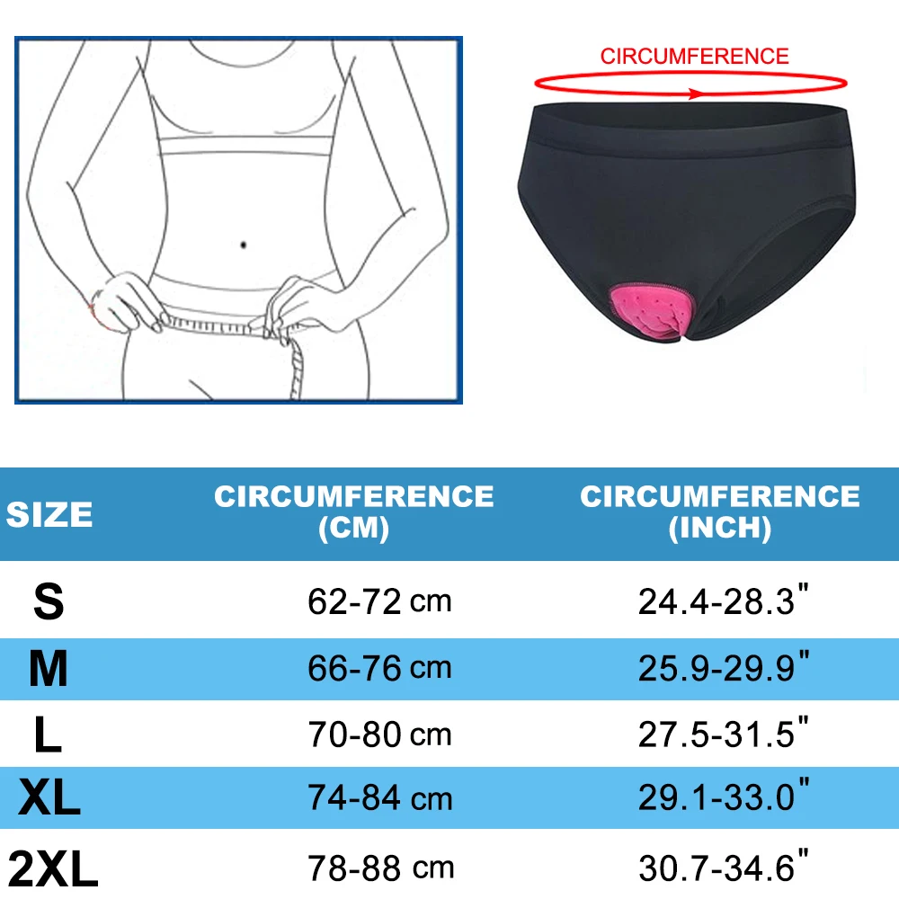 Women Cycling Underwear 3D Pad - Mountain Biking Underwear recension och pris