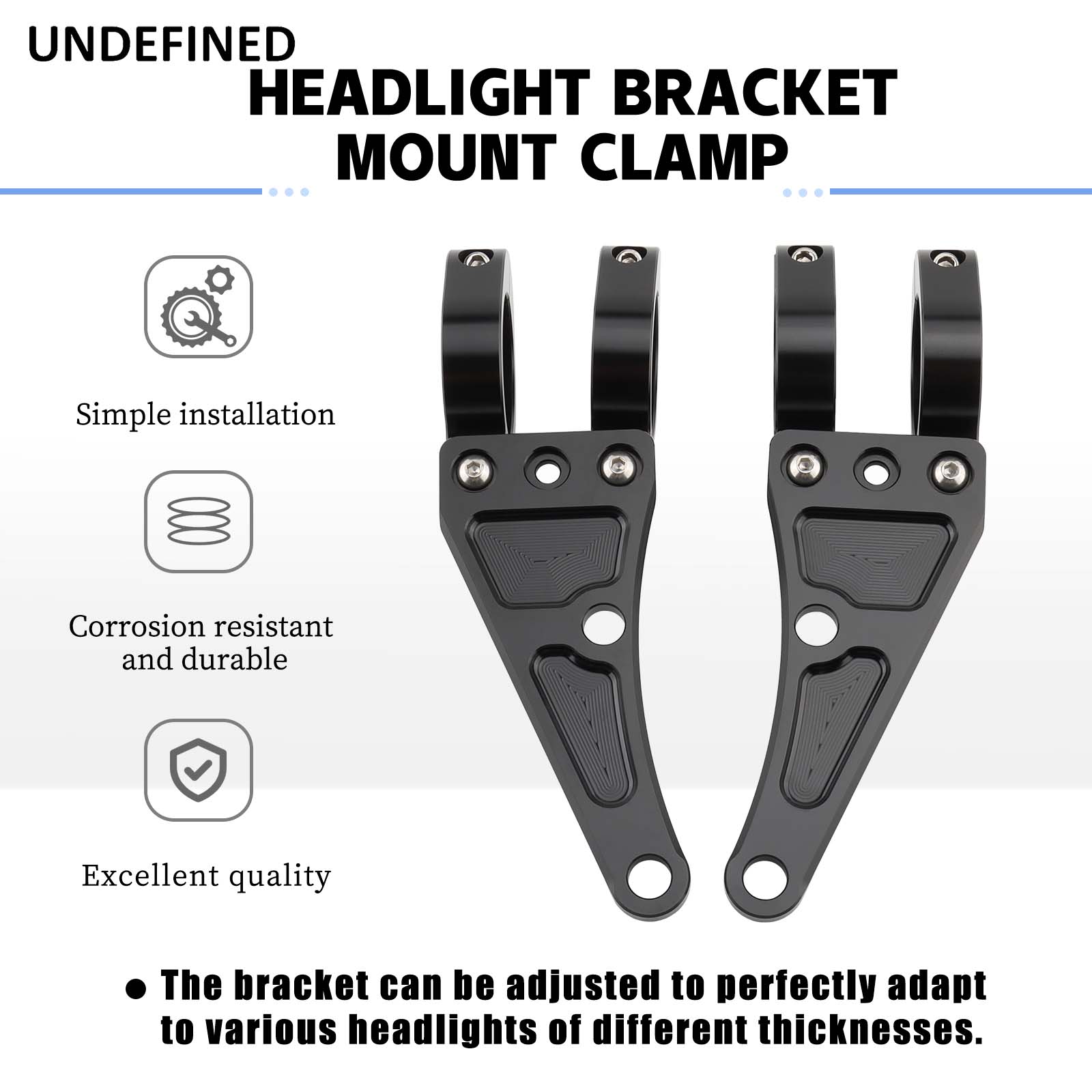 33mm-58mm Headlight Bracket Mo - Mountain Biking With Dog recension och pris