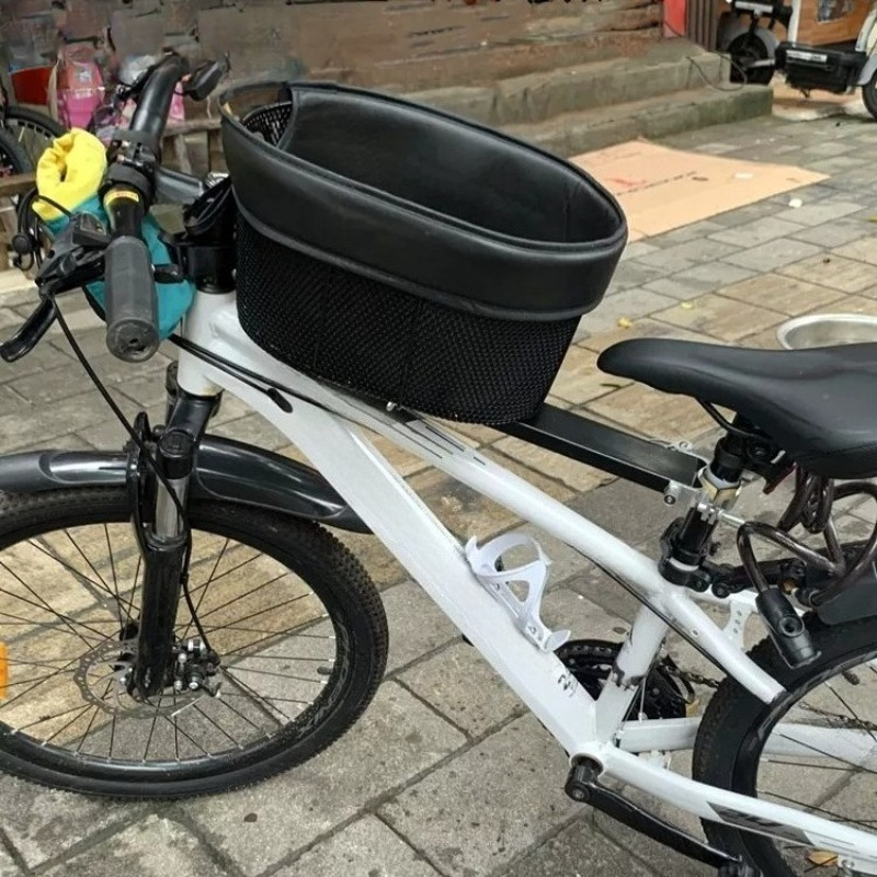 Foldable Bicycle Dog Basket,Pe - Mountain Biking With Dog recension och pris