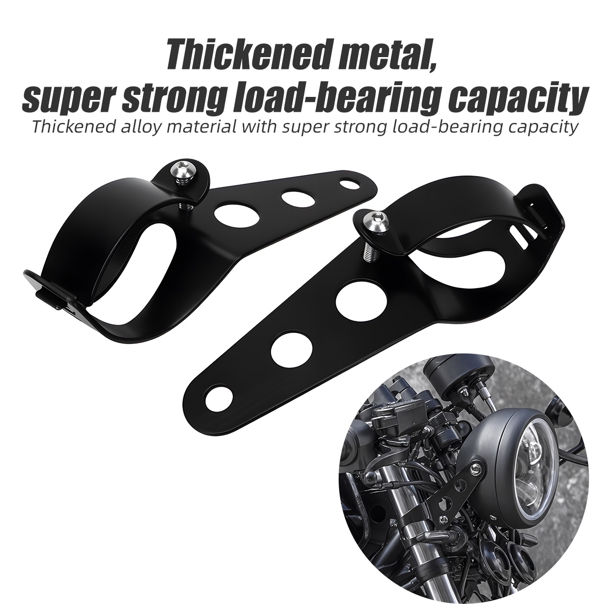 Universal Motorcycle Headlight - Mountain Biking With Dog recension och pris