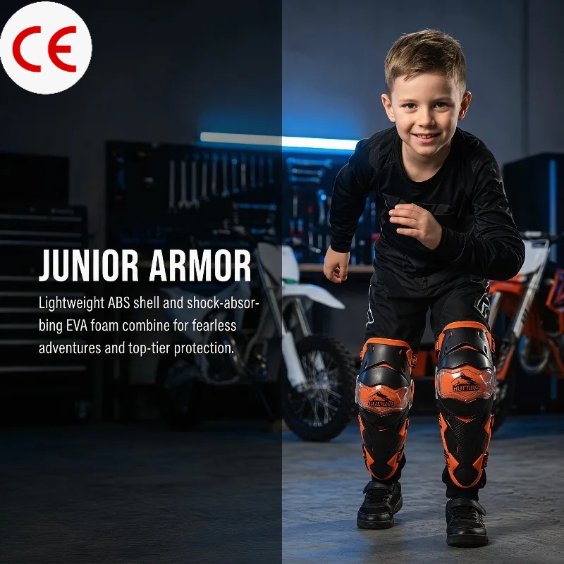 KN01H Kids Youth Motorcycle Of - Mountain Biking Knee And Elbow Pads recension och pris