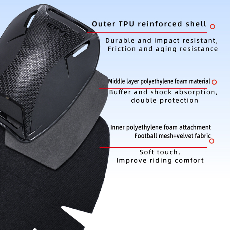 NERVE Motorcycle Knee Pads Mot - Mountain Biking Knee And Elbow Pads recension och pris