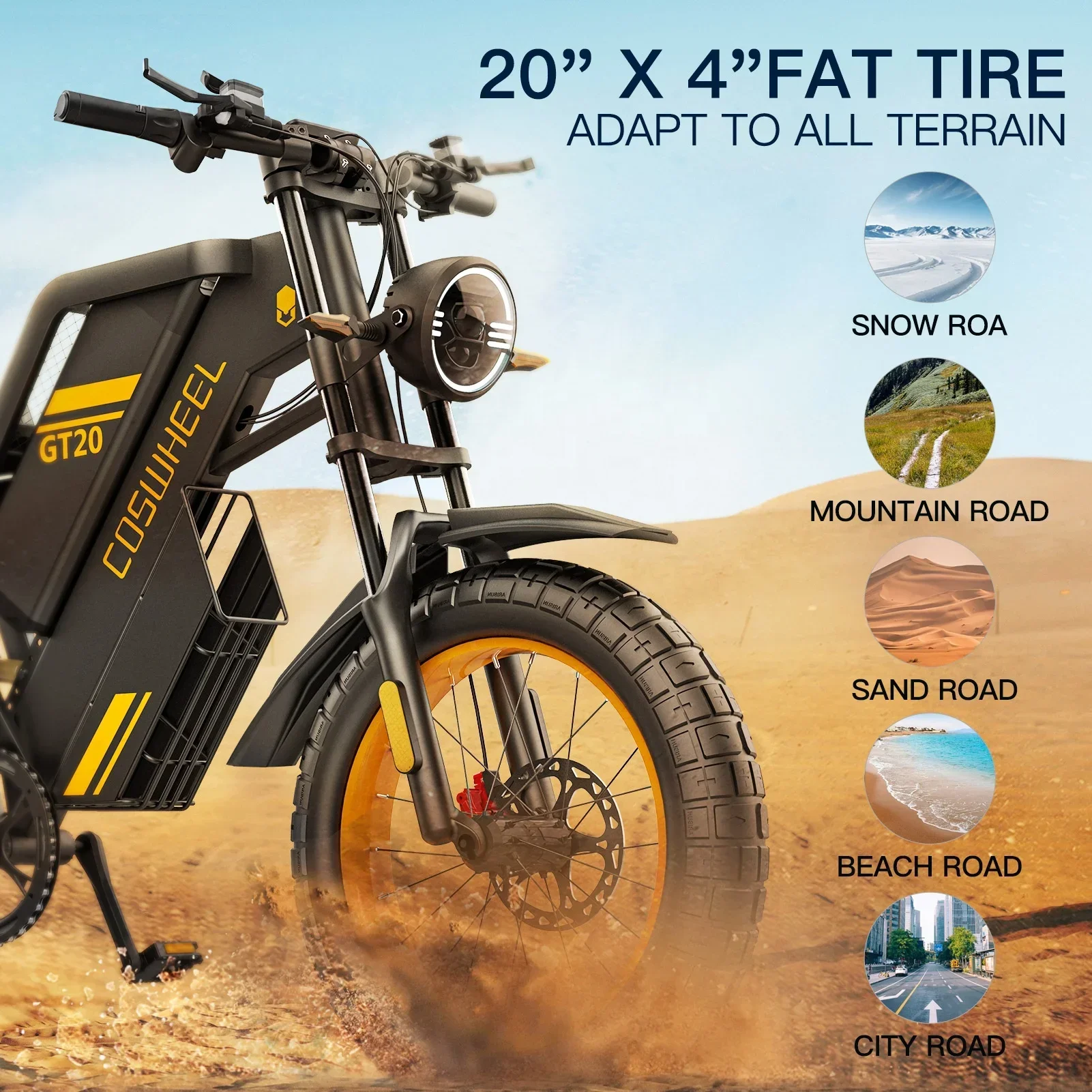 Coswheel GT20 High Speed Adult - Mountain Biking In The Uk recension och pris