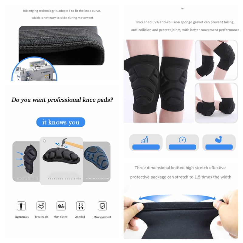 1 Pair Breathable MTB Knee Pro - Mountain Biking Knee And Elbow Pads recension och pris