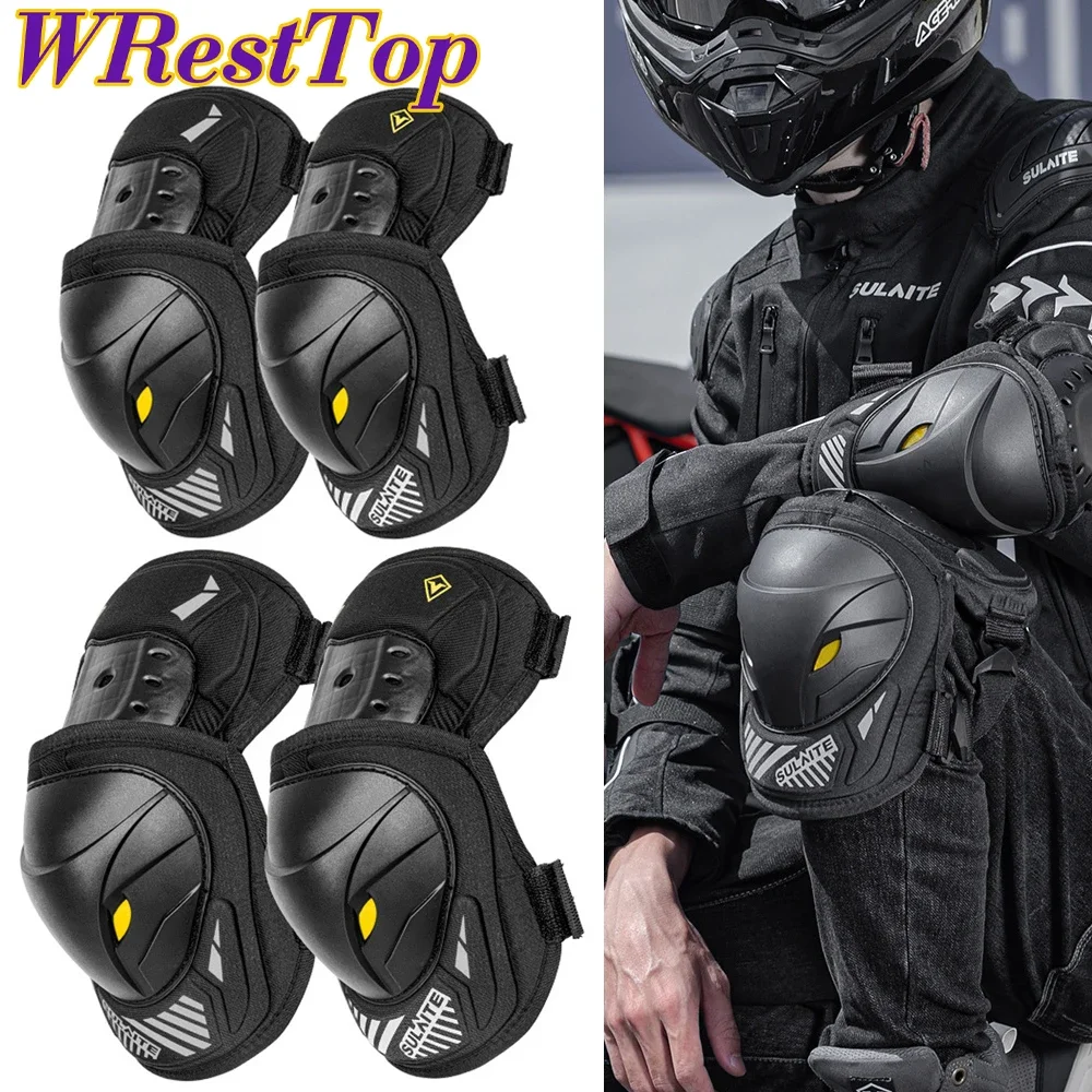 Premium Motorcycle Riding Gear - Mountain Biking Knee And Elbow Pads recension och pris