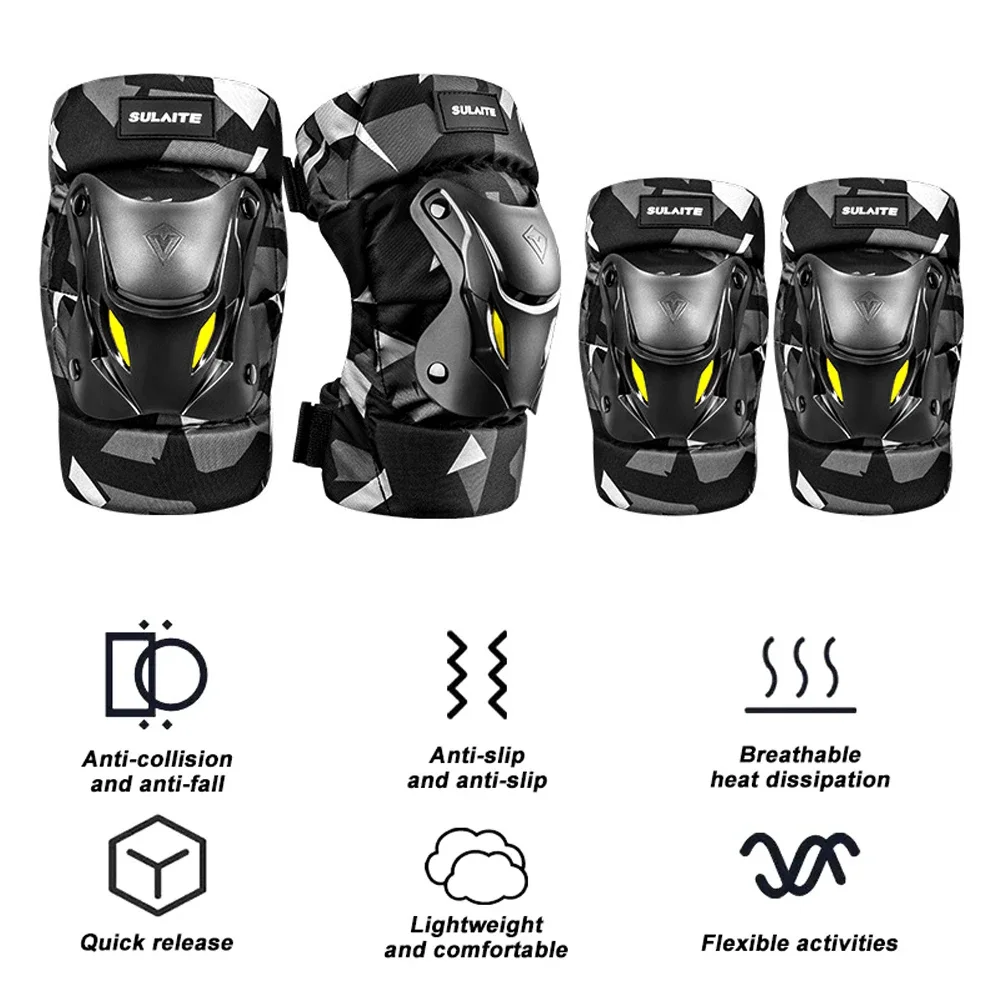 Premium Motorcycle Riding Gear - Mountain Biking Knee And Elbow Pads recension och pris