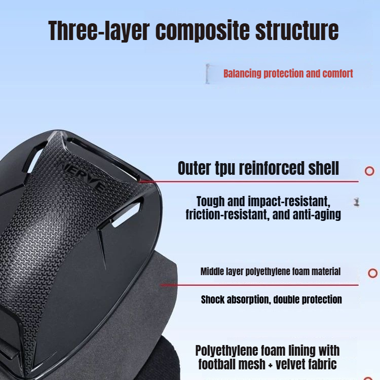 NERVE Motorcycle Knee Pads Mot - Mountain Biking Knee And Elbow Pads recension och pris