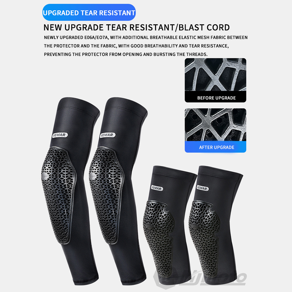 VEMAR Chilled Anti-fall Motorc - Mountain Biking Knee And Elbow Pads recension och pris