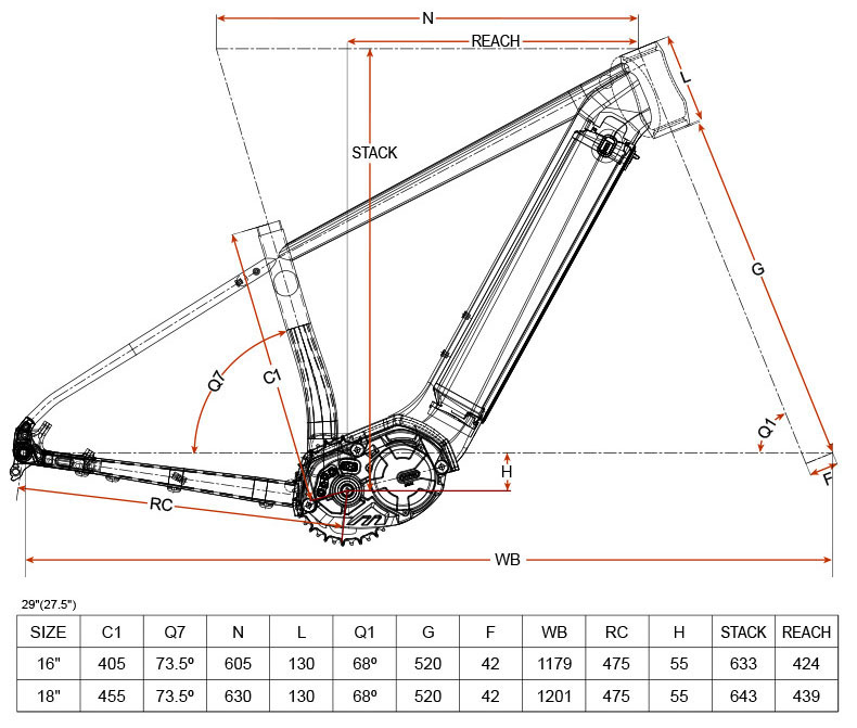 E-Bike Frame Aluminum Alloy MT - Mountain Biking In The Uk recension och pris