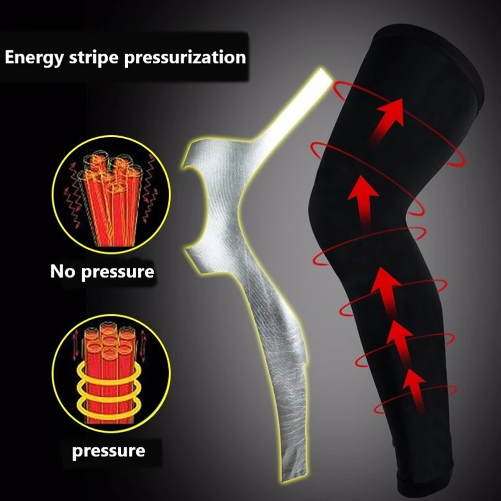 1 PCS Full Leg Compression Sle - Mountain Biking Knee And Elbow Pads recension och pris
