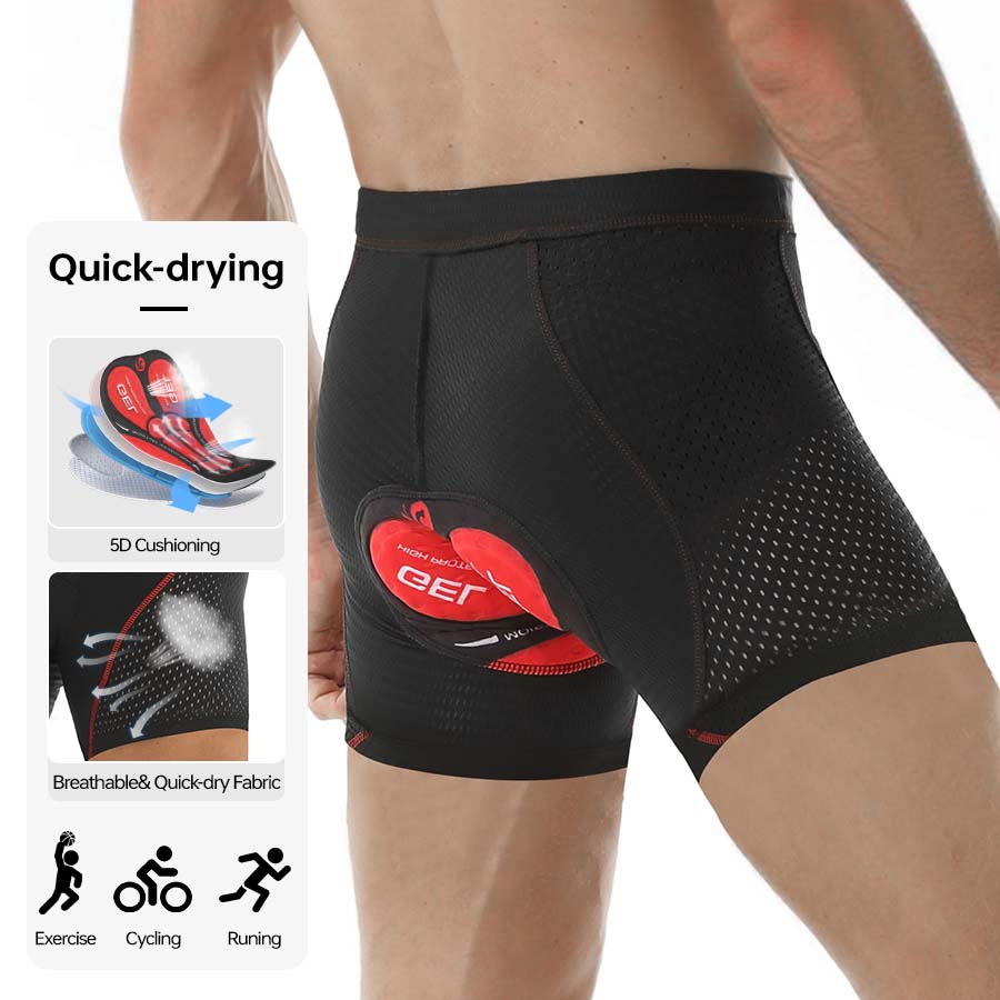 X-TIGER Men's Cycling Underwea - Mountain Biking Underwear recension och pris