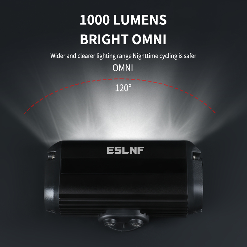 ESLNF 1000 Lumen USB Rechargea - Mountain Biking Lights recension och pris