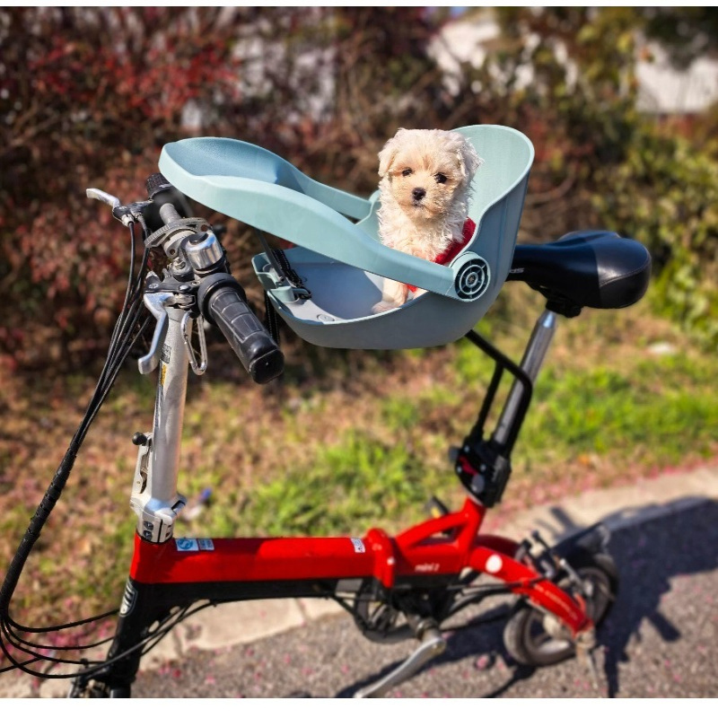 Foldable Bike Pet Carrier Fron - Mountain Biking With Dog recension och pris