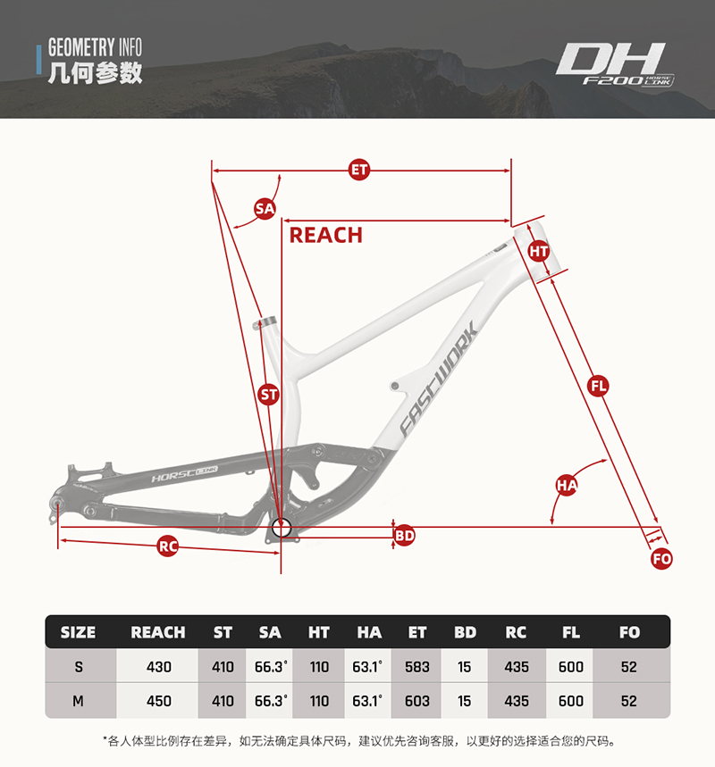 Full Suspension Frame DH Alumi - Mountain Biking In The Uk recension och pris